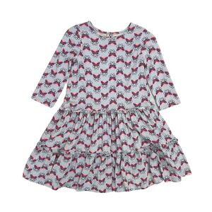 Tea Collection Beitris Tiered Ruffle Butterfly Dress Girls 12